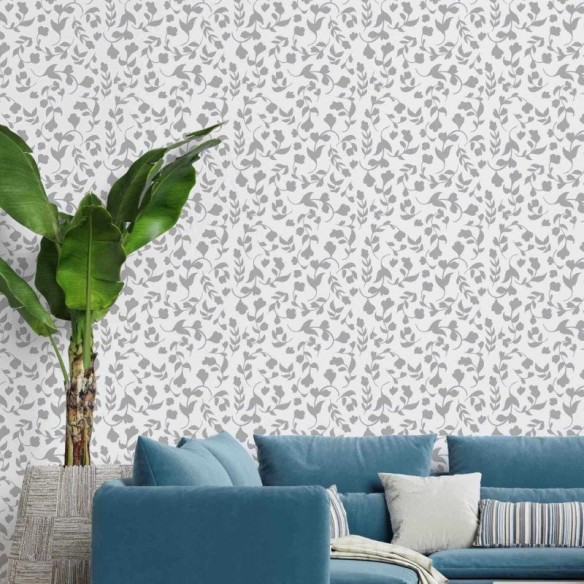 Papel de Parede Adesivo Floral N1901797406C