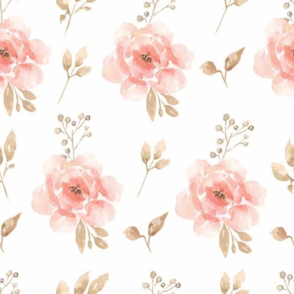 Papel de Parede Adesivo Floral N20168