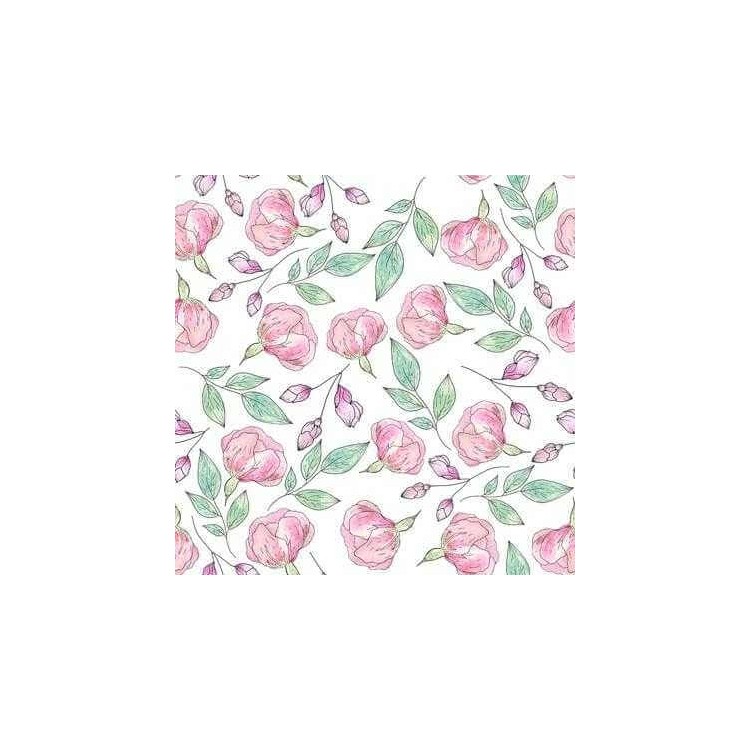 Papel de Parede Adesivo Floral N2023