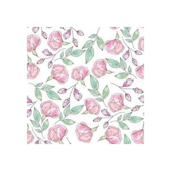 Papel de Parede Adesivo Floral N2023