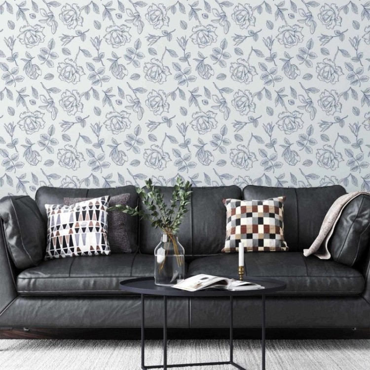 Papel de Parede Adesivo Floral N2038531