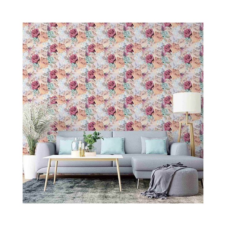 Papel de Parede Adesivo Floral N2046
