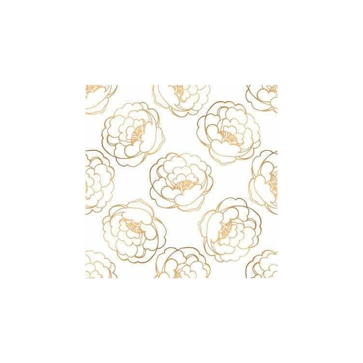 Papel de Parede Adesivo Floral N221A