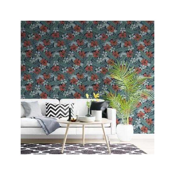 Papel de Parede Adesivo Floral N233