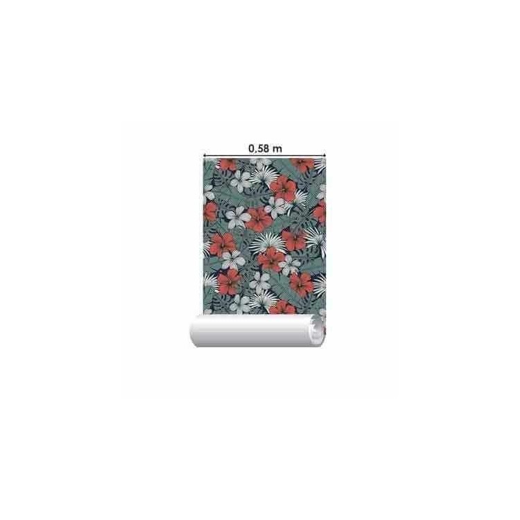 Papel de Parede Adesivo Floral N233