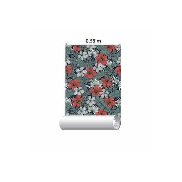 Papel de Parede Adesivo Floral N233