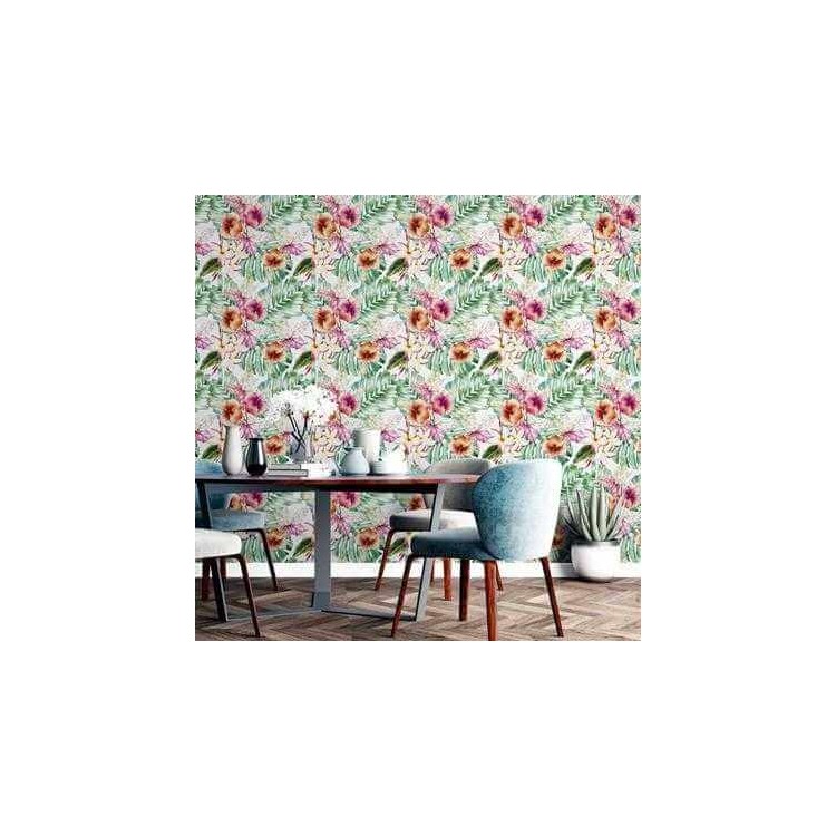 Papel de Parede Adesivo Floral N24146