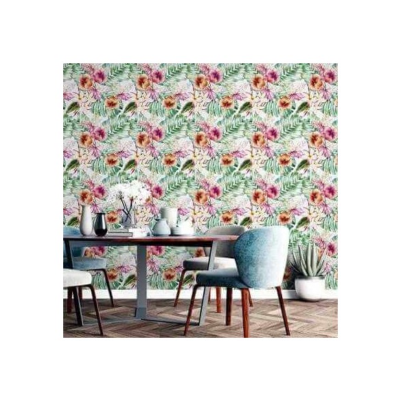 Papel de Parede Adesivo Floral N24146
