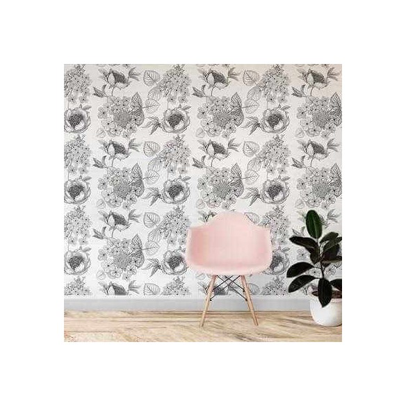 Papel de Parede Adesivo Floral N24286