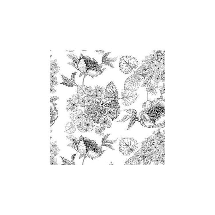 Papel de Parede Adesivo Floral N24286
