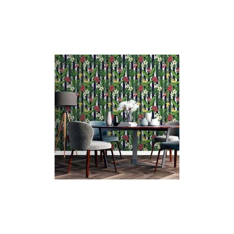 Papel de Parede Adesivo Floral N2430