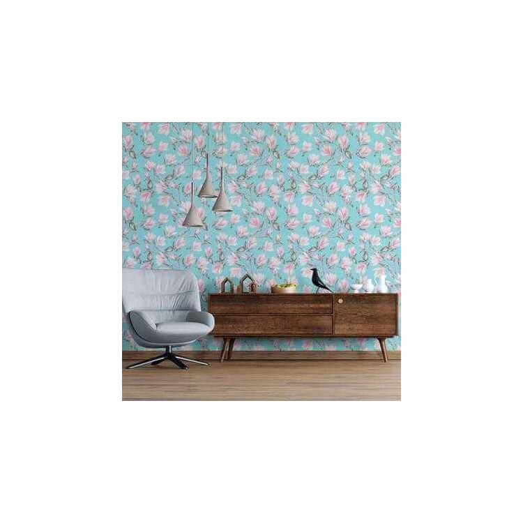 Papel de Parede Adesivo Floral N24304