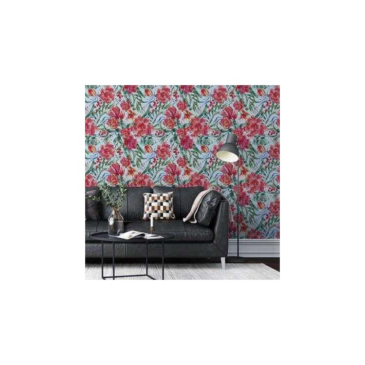 Papel de Parede Adesivo Floral N24814