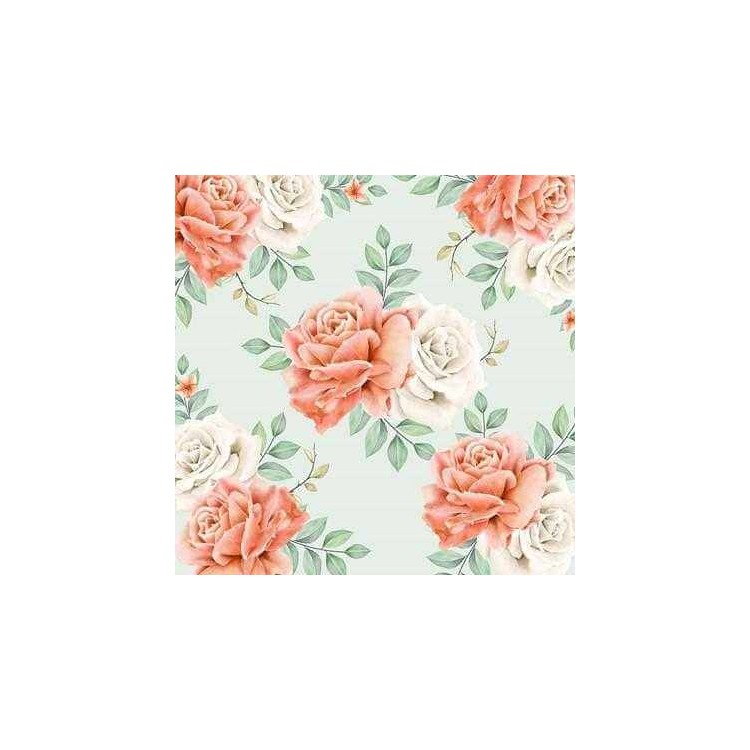 Papel de Parede Adesivo Floral N2488