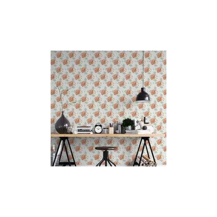 Papel de Parede Adesivo Floral N2488
