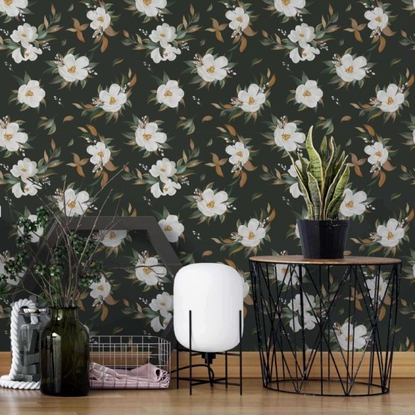 Papel de Parede Adesivo Floral N251MD