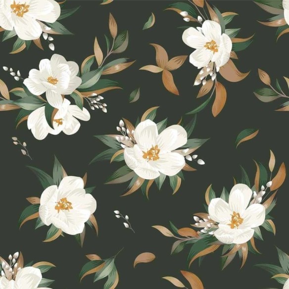 Papel de Parede Adesivo Floral N251MD