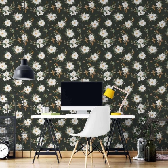 Papel de Parede Adesivo Floral N251MD