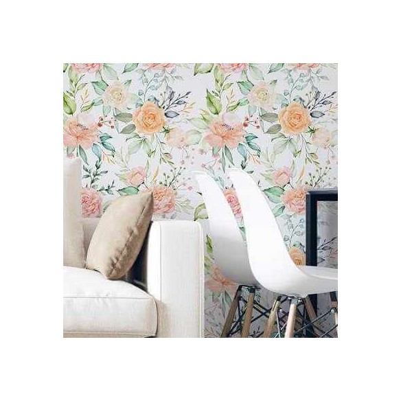 Papel de Parede Adesivo Floral N258F
