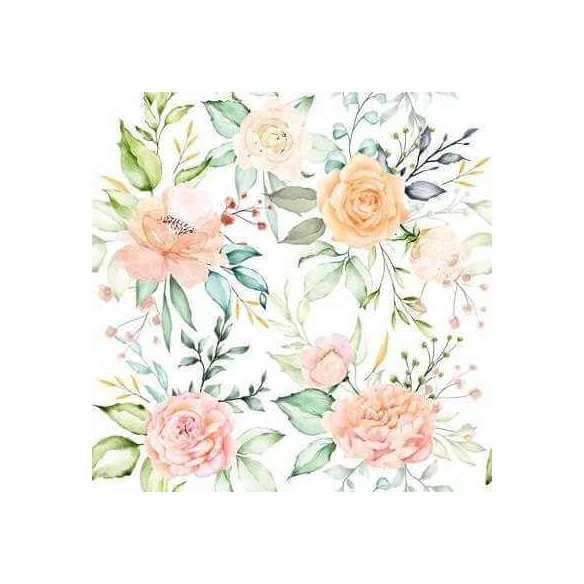 Papel de Parede Adesivo Floral N258F
