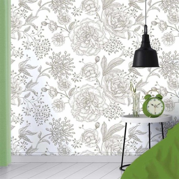 Papel de Parede Adesivo Floral N288