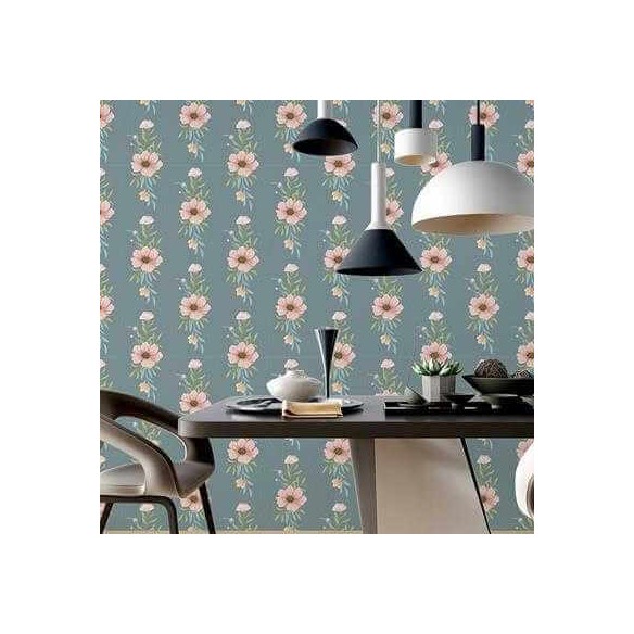 Papel de Parede Adesivo Floral N3640