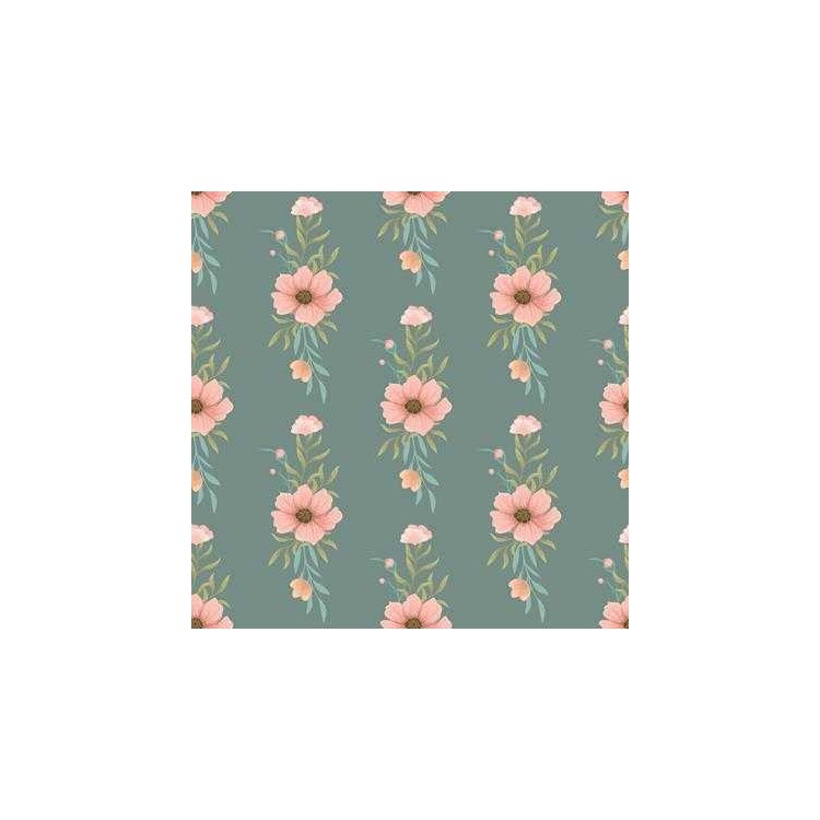 Papel de Parede Adesivo Floral N3640