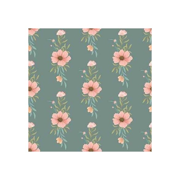 Papel de Parede Adesivo Floral N3640