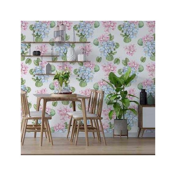 Papel de Parede Adesivo Floral N365