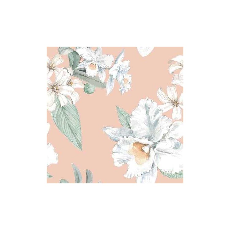 Papel de Parede Adesivo Floral N370