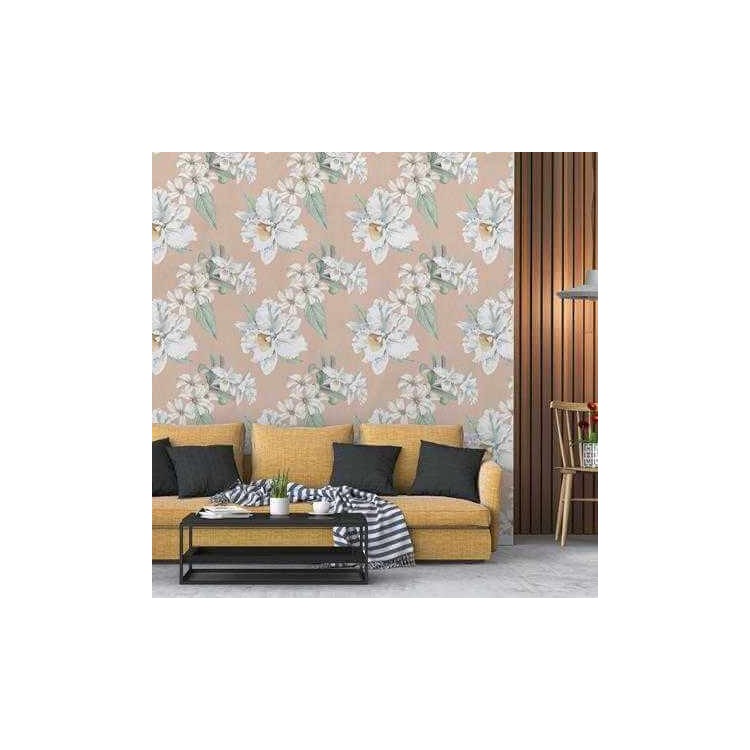 Papel de Parede Adesivo Floral N370
