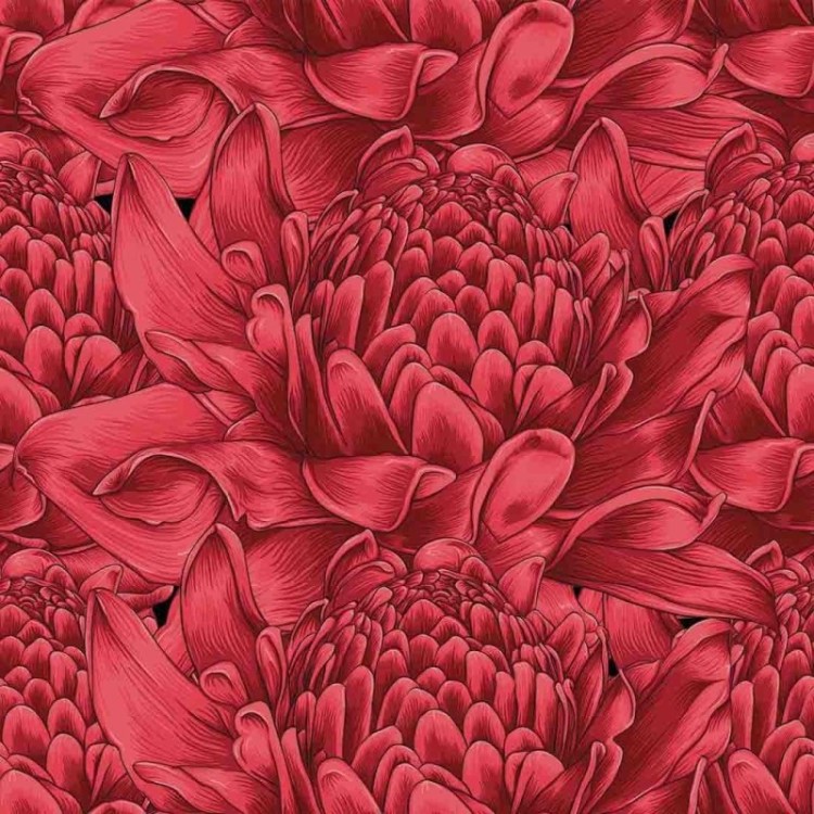 Papel de Parede Adesivo Floral N397B