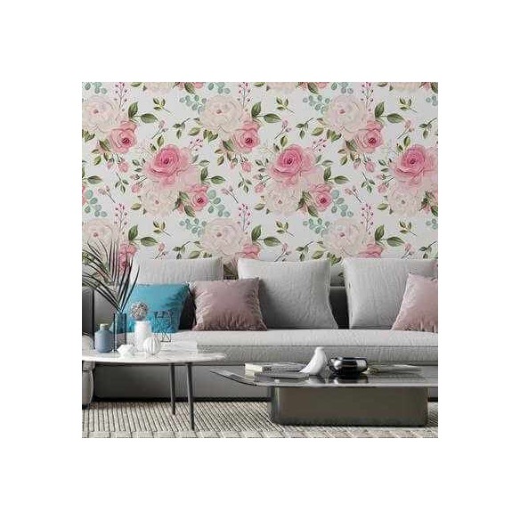 Papel de Parede Adesivo Floral N4081