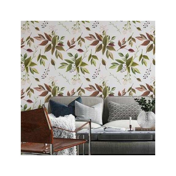 Papel de Parede Adesivo Floral N447