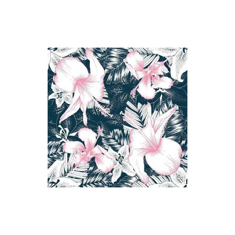 Papel de Parede Adesivo Floral N460