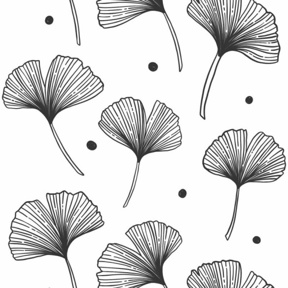 Papel de Parede Adesivo Floral N494