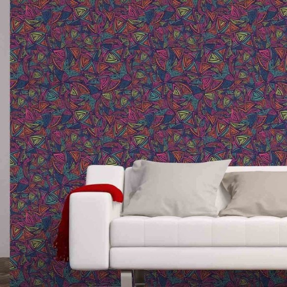 Papel de Parede Adesivo Abstrato 203893852