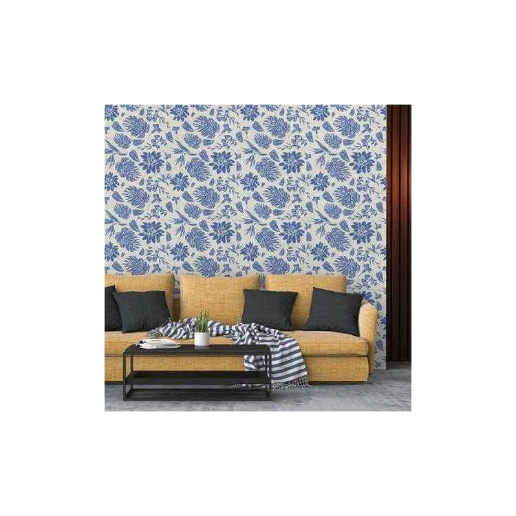 Papel de Parede Adesivo Floral N692