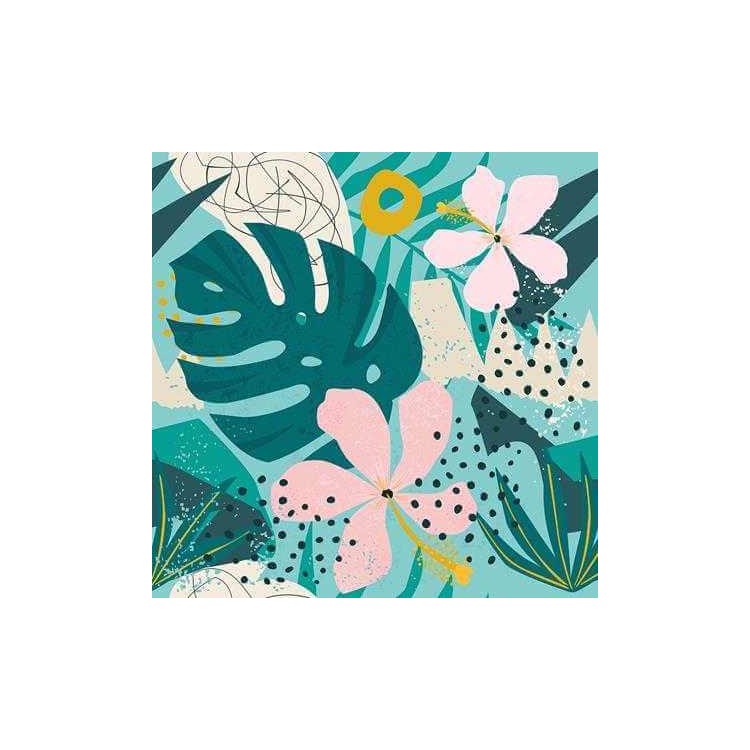 Papel de Parede Adesivo Floral N707