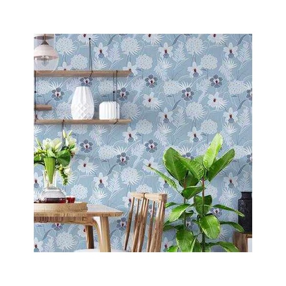 Papel de Parede Adesivo Floral N710