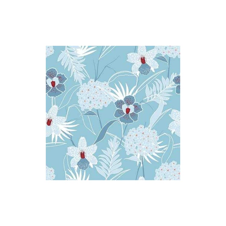 Papel de Parede Adesivo Floral N710