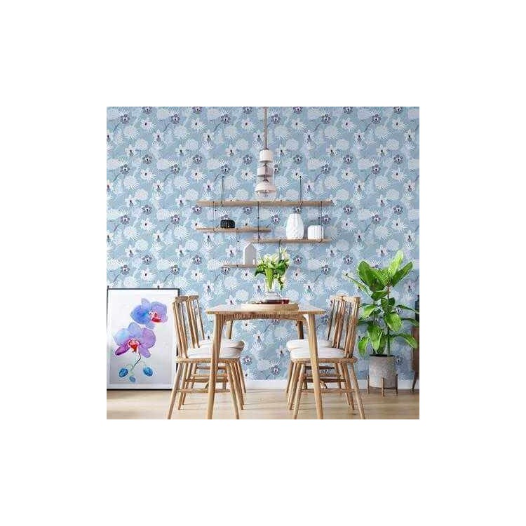 Papel de Parede Adesivo Floral N710