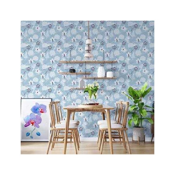 Papel de Parede Adesivo Floral N710