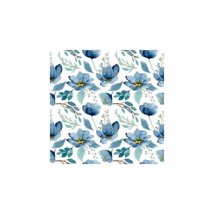 Papel de Parede Adesivo Floral N779