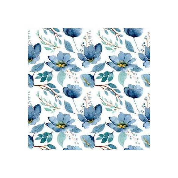 Papel de Parede Adesivo Floral N779