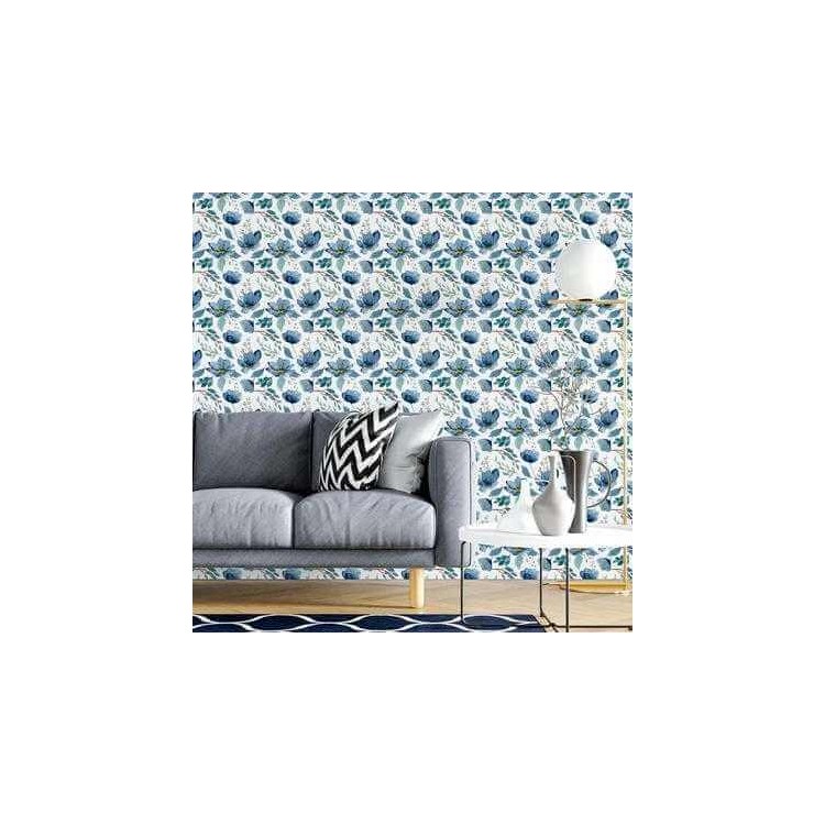 Papel de Parede Adesivo Floral N779
