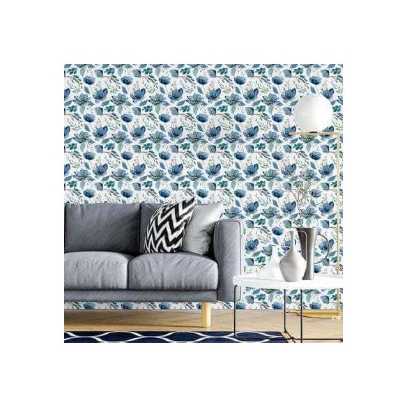 Papel de Parede Adesivo Floral N779