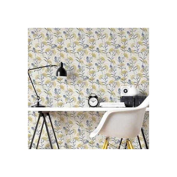 Papel de Parede Adesivo Floral N800fb