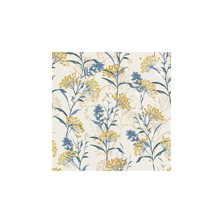 Papel de Parede Adesivo Floral N800fb