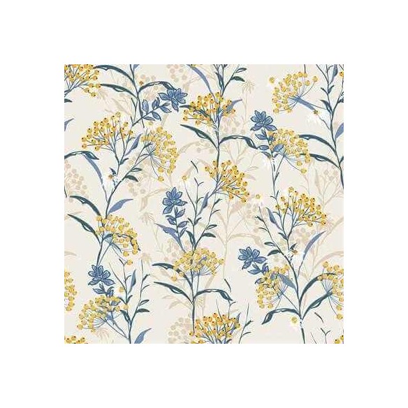 Papel de Parede Adesivo Floral N800fb
